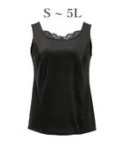 【ブラデリス ニューヨーク/BRADELIS New York】の【BRADELIS NewYork peace】シャイニーベロアブラキャミ25 カップ付き ブラトップ 補正 下着 ブラック|ID: prp329100004784856 ipo3291000000034735937