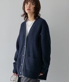【アメリカンホリック/AMERICAN HOLIC】のレイヤードライクロングカーディガン Navy|ID: prp329100004784864 ipo3291000000034735980