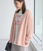 【アメリカンホリック/AMERICAN HOLIC】のカールシャギーカーディガン Peach|ID: prp329100004784865 ipo3291000000034735988