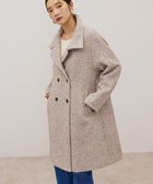 【アメリカンホリック/AMERICAN HOLIC】のヘリンボーンスタンドカラーコート Gray|ID: prp329100004784867 ipo3291000000034735996