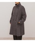 【アメリカンホリック/AMERICAN HOLIC】のヘリンボーンスタンドカラーコート Black|ID: prp329100004784867 ipo3291000000034735997