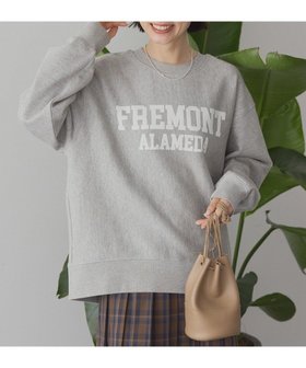 【アメリカンホリック/AMERICAN HOLIC】のFREMONT ロゴスウェットプルオーバー 人気、トレンドファッション・服の通販 founy(ファニー) ファッション Fashion レディースファッション Fashion for Women トップス・カットソー Cut & Sew Tops レディースパーカー・カジュアルフーディー Casual Hoodies & Sweatshirts カジュアルプルオーバー・ニットトップス Pullovers & Knit Tops / Casual Pullovers スウェット・クルーネックトップス Sweatshirts & Crewnecks / Relaxed Fit Sweat Tops アメリカン American Style スウェット / スエット Sweatshirt, Sweatwear スタイリッシュ Stylish, Fashionable フォルム Silhouette, Form フロント Front, Front Design プリント Print, Printed Pattern ポケット Pocket, Pocket Detail ルーズ Loose, Oversized A/W・秋冬 Autumn/Winter おすすめ Recommended / Our Picks |ID:prp329100004784871