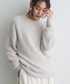 【クラフトスタンダードブティック/CRAFT STANDARD BOUTIQUE】のファーライクニットチュニック Light Gray|ID: prp329100004784872 ipo3291000000034736019