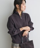 【クラフトスタンダードブティック/CRAFT STANDARD BOUTIQUE】のミニモールハーフジップニットプルオーバー Dark Gray|ID: prp329100004784873 ipo3291000000034736029