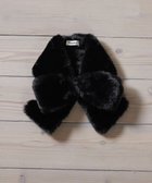 【ティアクラッセ/Tiaclasse】のリボン型ファーティペット ブラック|ID: prp329100004784885 ipo3291000000034736067