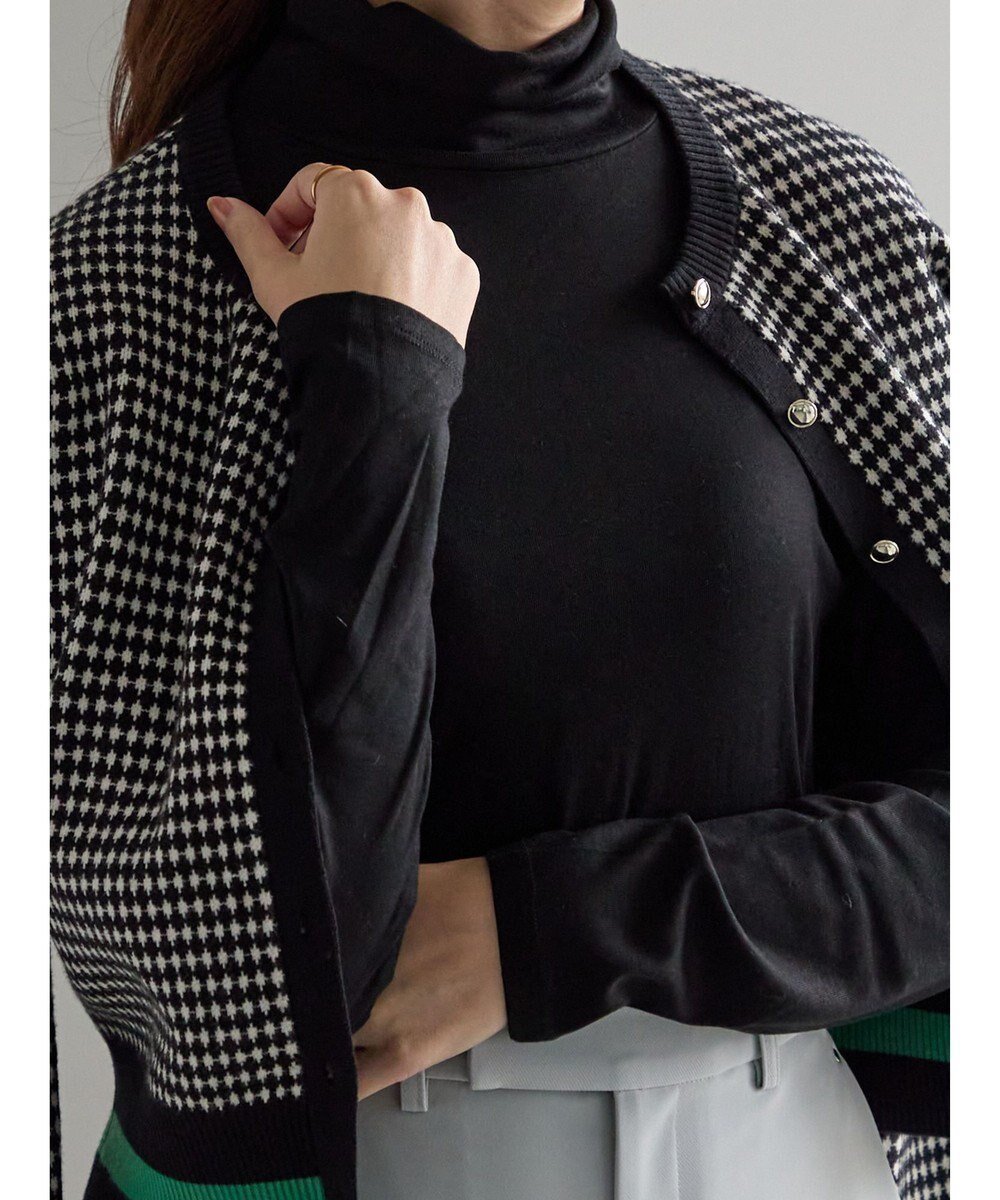 【テチチ/Te chichi】の吸湿発熱タートルネックカットソー《2025winter catalog item》 インテリア・キッズ・メンズ・レディースファッション・服の通販 founy(ファニー) 　ファッション　Fashion　レディースファッション　Fashion for Women　トップス・カットソー　Cut & Sew Tops　シャツ・ブラウス・オフィスカジュアル　Elegant Blouses & Button-Ups　ロングTシャツ・Tシャツ　Longline T-Shirts & Tees　カットソー・ベーシックTシャツ　Cut-and-Sewn Tops / Stretch Tees & Basics　タートルネック・ハイネックトップス　Turtlenecks & High-Neck Tops　2025年　2025　2025-2026秋冬・A/W　Autumn/Winter 2025–26 AW25–26　冬　Winter / This Winter　インナー　Innerwear　カットソー　Cut and Sewn Top　デニム　Denim, Jeans Material　ベーシック　Basic, Essential　エレガント 上品　Elegant　夏　Summer　S/S・春夏　SS, Spring/Summer, Warm Season　A/W・秋冬　Autumn/Winter　ブラック|ID: prp329100004784887 ipo3291000000034736075