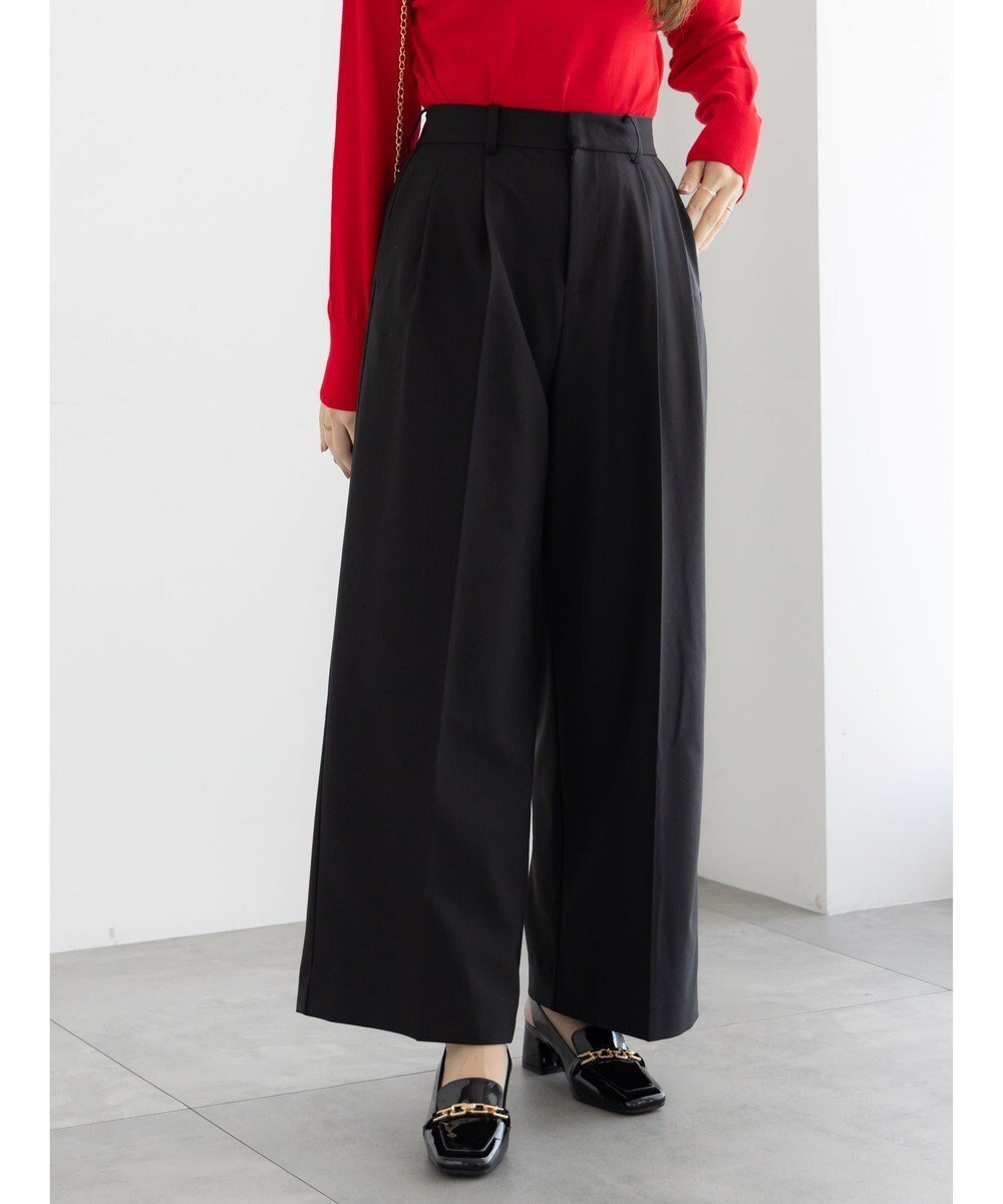 【テチチ/Te chichi】のTRツイル2タックワイドパンツ《2025winter catalog item》 人気、トレンドファッション・服の通販 founy(ファニー) ファッション Fashion レディースファッション Fashion for Women パンツ Pants & Trousers 2025年 2025 2025-2026秋冬・A/W Autumn/Winter 2025–26 AW25–26 冬 Winter / This Winter おすすめ Recommended / Our Picks ストレッチ Stretch, Stretchy Fabric スニーカー Sneakers, Trainers スラックス Slacks, Dress Pants センター Center, Center Line ツイル Twist, Twisted Detail エレガント 上品 Elegant 夏 Summer S/S・春夏 SS, Spring/Summer, Warm Season A/W・秋冬 Autumn/Winter other-1|ID: prp329100004784889 ipo3291000000034736086