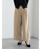 【テチチ/Te chichi】のTRツイル2タックワイドパンツ《2025winter catalog item》 ベージュ|ID: prp329100004784889 ipo3291000000034736089
