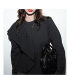 【テチチ/Te chichi】のアシンメトリーフリルニット《2025winter catalog item》 ブラック|ID: prp329100004784890 ipo3291000000034736093