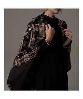 【テチチ/Te chichi】のロービングチェックミドルコート《2025winter catalog item》 人気、トレンドファッション・服の通販 founy(ファニー) ファッション Fashion レディースファッション Fashion for Women アウター Coat / Outerwear Collection コート・ロングコート・ピーコート Long Coats, Peacoats & More レディースジャケット・軽アウター Jackets 2025年 2025 2025-2026秋冬・A/W Autumn/Winter 2025–26 AW25–26 冬 Winter / This Winter クラシカル Classical, Vintage-Inspired ジャケット Jacket, Outerwear チェック Check, Plaid, Tartan デニム Denim, Jeans Material ミドル Middle Length, Mid Height 夏 Summer S/S・春夏 SS, Spring/Summer, Warm Season A/W・秋冬 Autumn/Winter |ID:prp329100004784891
