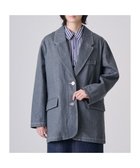 【リポトレンタアンニ/Ripo trenta anni】のDENIM BIG TAILORED JK GRAY|ID: prp329100004784892 ipo3291000000034736106