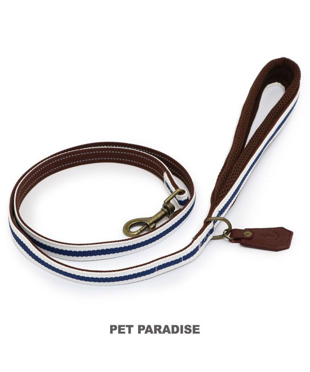 【ペットパラダイス/PET PARADISE / GOODS】のペットパラダイス ネイビー ライン入り リード SS~S 小型犬 インテリア・キッズ・メンズ・レディースファッション・服の通販 founy(ファニー) チャーム Charm, Pendant 犬 Dog ホーム・キャンプ・アウトドア・お取り寄せ Home Living / Home & Lifestyle / Camping Gear / Outdoor Camping ペットグッズ Pet Supplies ホワイト×ネイビー|ID: prp329100004787050 ipo3291000000034745403