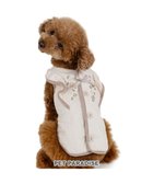 【ペットパラダイス/PET PARADISE / GOODS】のペットパラダイス フリル キルトベスト 小型犬 オフホワイト|ID: prp329100004787055 ipo3291000000034745422