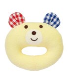 【ミキハウスホットビスケッツ/MIKI HOUSE HOT BISCUITS / KIDS】のくまのお顔 ラトル 黄|ID: prp329100004787061 ipo3291000000034745442