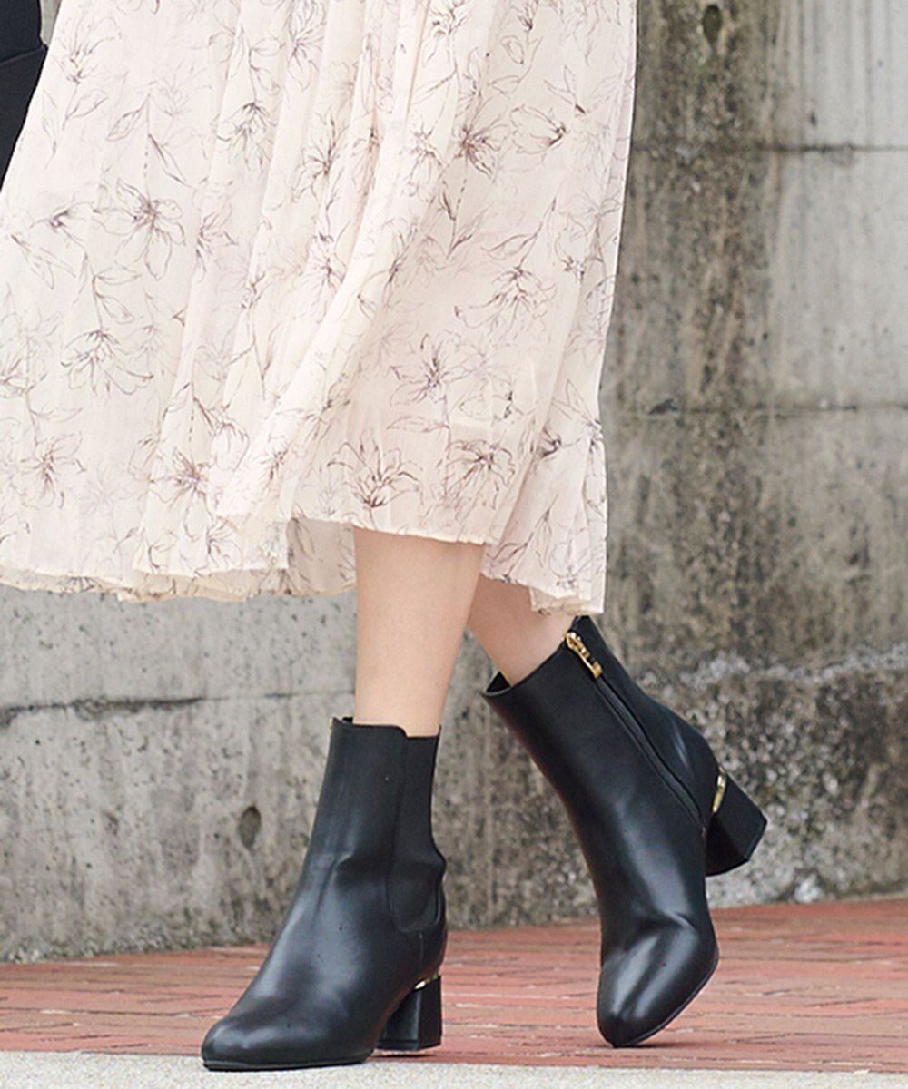 【エニィ スィス/any SiS】の【23.0~24.5cm】メタルラインサイドゴア ブーツ インテリア・キッズ・メンズ・レディースファッション・服の通販 founy(ファニー) 　ファッション　Fashion　レディースファッション　Fashion for Women　トレンド　Trend, Trending Now　フェミニン　Feminine, Girly　メタル　Metal, Metal Parts　エレガント 上品　Elegant　A/W・秋冬　Autumn/Winter　ブラック|ID: prp329100004787082 ipo3291000000034745581