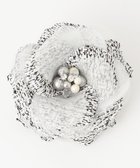 【23区/NIJYUSANKU】のシャイン ツイード コサージュ ブラック系1|ID: prp329100004787083 ipo3291000000034745585