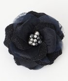 【23区/NIJYUSANKU】のシャイン ツイード コサージュ ネイビー系|ID: prp329100004787083 ipo3291000000034745586