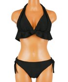 【三愛水着楽園/San-ai Resort】のナチュラルだけどしっかり盛れる【ナチュラルアップブラ】Solidノンワイヤービキニ 7M・9M ブラック|ID: prp329100004787084 ipo3291000000034745602