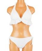 【三愛水着楽園/San-ai Resort】の【SALE】ナチュラルだけどしっかり盛れる【ナチュラルアップブラ】Solidノンワイヤービキニ 7M・9M ホワイト|ID: prp329100004787084 ipo3291000000035618518