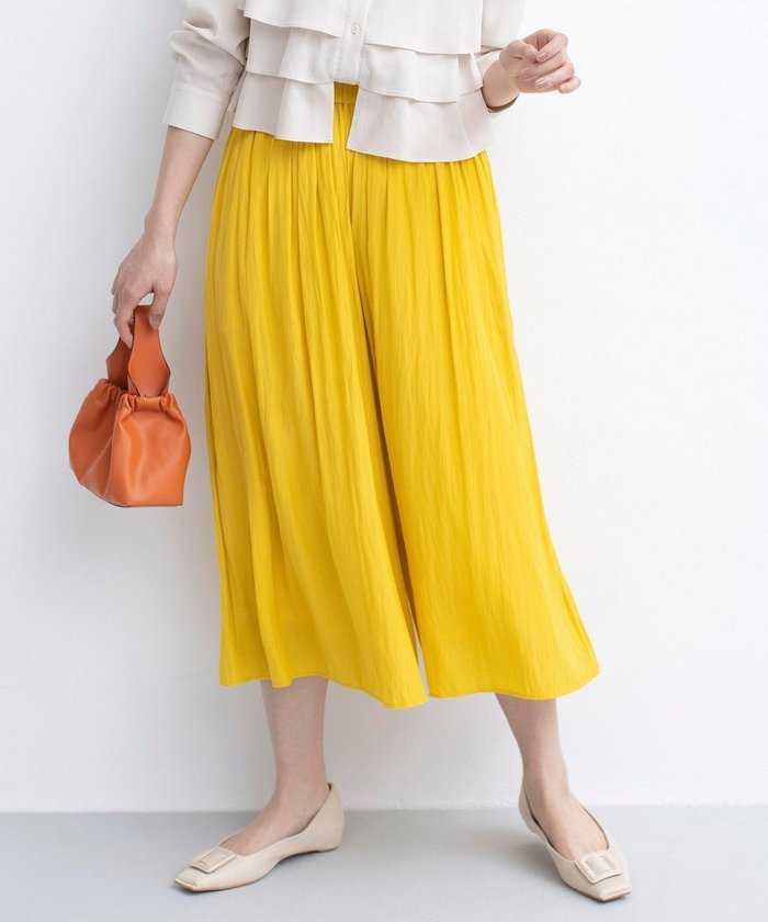 【組曲/KUMIKYOKU】の【春の新色追加】ギャザーライトデシン パンツ インテリア・キッズ・メンズ・レディースファッション・服の通販 founy(ファニー) https://founy.com/ ファッション Fashion レディースファッション Fashion for Women パンツ Pants & Trousers 春 Spring カットソー Cut and Sewn Top ギャザー Gathered, Ruffled コンパクト Compact, Small Size チェック Check, Plaid, Tartan 定番 Standard, Basic Item 人気 Popular, Best Seller ビンテージ Vintage, Retro Style ポケット Pocket, Pocket Detail A/W・秋冬 Autumn/Winter S/S・春夏 SS, Spring/Summer, Warm Season お家時間・ステイホーム Stay Home / At Home 夏 Summer 旅行 Travel ビジネス 仕事 通勤 Business / Work / Commuting |ID: prp329100004787086 ipo3291000000034745608