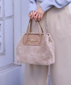 【エニィ スィス/any SiS】の【2WAY】ベルトメタルファートート バッグ モカベージュ|ID: prp329100004787087 ipo3291000000034745615