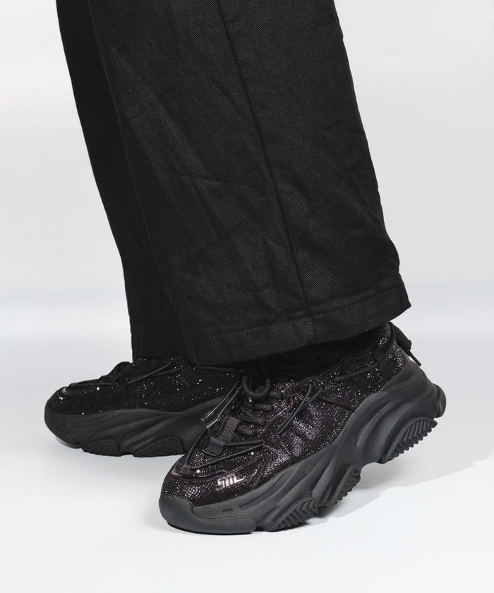 【スティーブマデン/STEVE MADDEN】のVAULT 2R ボリュームソール ラインストーンスニーカー インテリア・キッズ・メンズ・レディースファッション・服の通販 founy(ファニー) https://founy.com/ ファッション Fashion レディースファッション Fashion for Women 厚底 Platform Shoes シューズ Shoes, Footwear ストーン Stone, Gem-Like スニーカー Sneakers, Trainers フォルム Silhouette, Form A/W・秋冬 Autumn/Winter |ID: prp329100004787090 ipo3291000000034745631