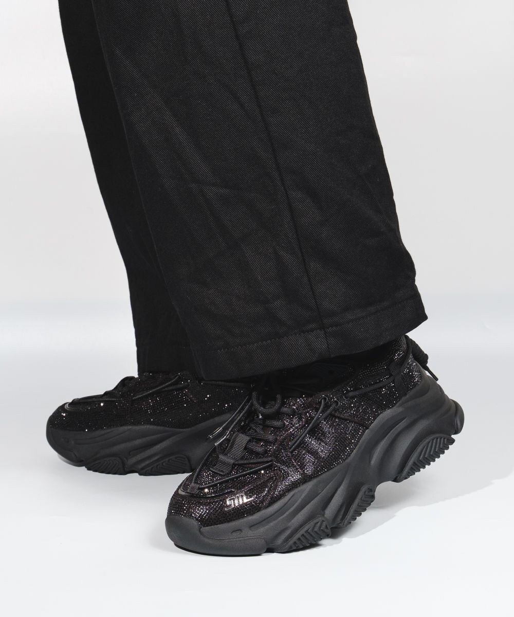 【スティーブマデン/STEVE MADDEN】のVAULT 2R ボリュームソール ラインストーンスニーカー 人気、トレンドファッション・服の通販 founy(ファニー) ファッション Fashion レディースファッション Fashion for Women 厚底 Platform Shoes シューズ Shoes, Footwear ストーン Stone, Gem-Like スニーカー Sneakers, Trainers フォルム Silhouette, Form A/W・秋冬 Autumn/Winter other-1|ID: prp329100004787090 ipo3291000000034745631