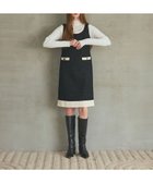 【グレース コンチネンタル/GRACE CONTINENTAL】のツイードトリミングワンピース ブラック|ID: prp329100004787091 ipo3291000000034745635