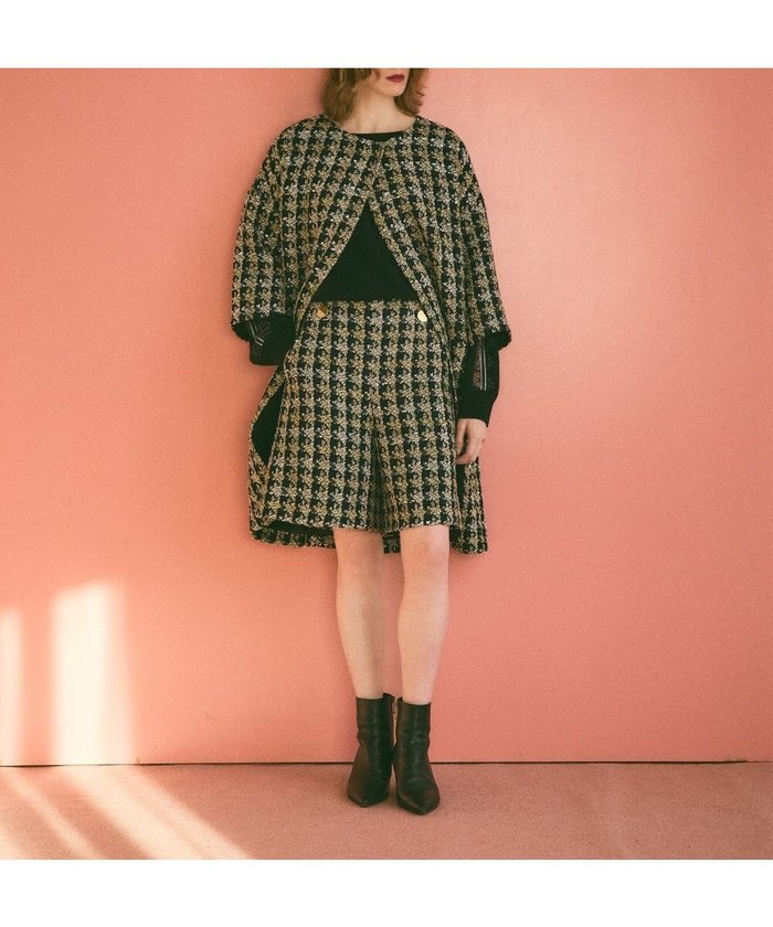 【グレース コンチネンタル/GRACE CONTINENTAL】のシャイニーツイードコート インテリア・キッズ・メンズ・レディースファッション・服の通販 founy(ファニー) https://founy.com/ ファッション Fashion レディースファッション Fashion for Women アウター Coat / Outerwear Collection コート・ロングコート・ピーコート Long Coats, Peacoats & More レディースジャケット・軽アウター Jackets イタリア Italy クラシック Classic, Timeless Style シャイニー Shiny, Glossy Finish ジャケット Jacket, Outerwear ツイード Twill, Twill Weave A/W・秋冬 Autumn/Winter |ID: prp329100004787094 ipo3291000000034745640