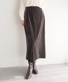 【イェッカ ヴェッカ/YECCA VECCA】のグリッタードットベロアナロースカート Brown|ID: prp329100004787097 ipo3291000000034745651