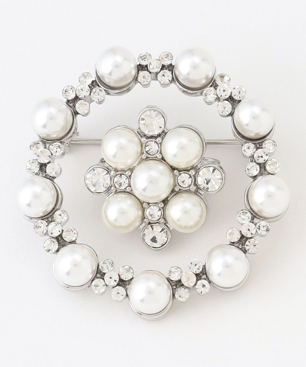 【エニー/ANY】の【3WAY】セットパールブローチ インテリア・キッズ・メンズ・レディースファッション・服の通販 founy(ファニー) 　ファッション　Fashion　レディースファッション　Fashion for Women　おすすめ　Recommended / Our Picks　ストール　Stole, Wrap　セレモニー　Ceremony　パール　Pearl, Pearl Accent　ブローチ　Brooch, Pin Brooch　ワンポイント　One Point, Statement Accent　エレガント 上品　Elegant　再入荷　Restock / Back in Stock　シルバー|ID: prp329100004787102 ipo3291000000034745668