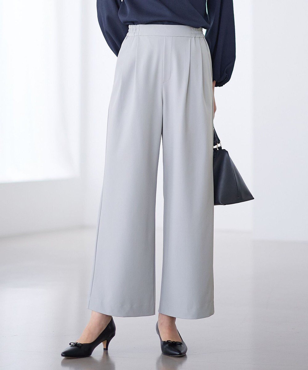【エニー/ANY】のイージーケアライトストレッチワイドパンツ 人気、トレンドファッション・服の通販 founy(ファニー) 　ファッション　Fashion　レディースファッション　Fashion for Women　パンツ　Pants & Trousers　春　Spring　洗える　Machine Washable　カットソー　Cut and Sewn Top　ジャケット　Jacket, Outerwear　ストレッチ　Stretch, Stretchy Fabric　スラックス　Slacks, Dress Pants　セットアップ　Set-Up, Coordinated Outfit　トレンド　Trend, Trending Now　ドレープ　Drape, Draping Fabric　フラット　Flat, Flat Shoes　ワイド　Wide, Wide Fit　S/S・春夏　SS, Spring/Summer, Warm Season　夏　Summer　エレガント 上品　Elegant　セレモニー　Ceremony　ビジネス 仕事 通勤　Business / Work / Commuting　 other-1|ID: prp329100004787107 ipo3291000000034745681