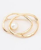 【エニー/ANY】のダブルサークルブローチ 人気、トレンドファッション・服の通販 founy(ファニー) ファッション Fashion レディースファッション Fashion for Women アクセサリー Fashion Accessories パール Pearl, Pearl Accent ブローチ Brooch, Pin Brooch 再入荷 Restock / Back in Stock セレモニー Ceremony thumbnail ゴールド|ID: prp329100004787109 ipo3291000000035512782