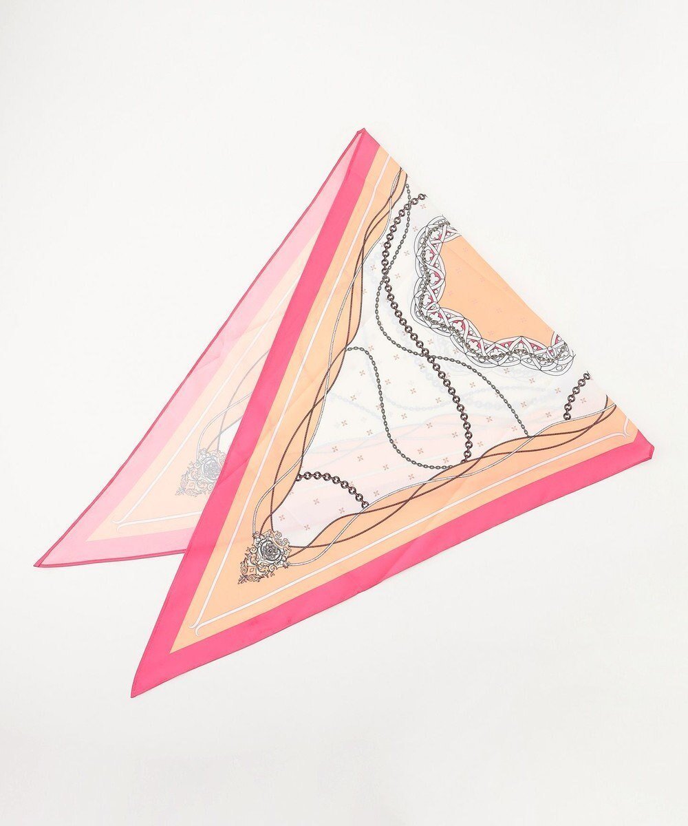 【エニー/ANY】のダイヤスカーフ インテリア・キッズ・メンズ・レディースファッション・服の通販 founy(ファニー) ファッション Fashion レディースファッション Fashion for Women スカーフ Scarf, Neckwear スクエア Square, Square Shape チェーン Chain, Chain Strap バンダナ Bandana, Head Scarf ワンポイント One Point, Statement Accent 再入荷 Restock / Back in Stock セレモニー Ceremony ピンク系|ID: prp329100004787110 ipo3291000000035697691