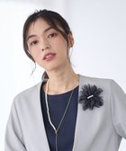 【エニー/ANY】の【2WAY】コサージュヘアクリップ ブラック|ID: prp329100004787111 ipo3291000000034745694