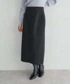 【イェッカ ヴェッカ/YECCA VECCA】のメルトンナロースカート Charcoal Gray|ID: prp329100004787118 ipo3291000000034745717