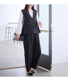 【エニー/ANY】の【2SET】ハンサムジレ×ワイドパンツセット ブラック|ID: prp329100004787119 ipo3291000000034745722