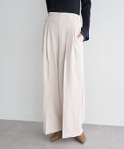 【イェッカ ヴェッカ/YECCA VECCA】の金釦ワイドパンツ Ivory|ID: prp329100004787123 ipo3291000000034745734