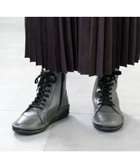 【ポインター/Pointer】の本革軽量ブーツ レディース グレー|ID: prp329100004787127 ipo3291000000034745752