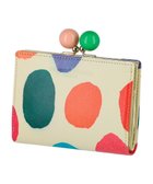 【ツモリチサト キャリー/tsumori chisato CARRY】のカラフルズームドット 2つ折り財布 がま口 ホワイト|ID: prp329100004787132 ipo3291000000034745773