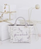 【メゾンドフルール/Maison de FLEUR】のツイードリボンプリント2WayバッグS Pink|ID: prp329100004787146 ipo3291000000034745845