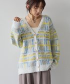 【アメリカンホリック/AMERICAN HOLIC】のアソート柄シャギーニットカーディガン Ivory|ID: prp329100004787147 ipo3291000000034745849