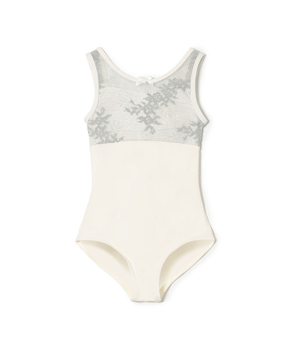 【チャコット/Chacott / KIDS】のノースリーブレオタード インテリア・キッズ・メンズ・レディースファッション・服の通販 founy(ファニー) ファッション Fashion キッズファッション Fashion for Kids エレガント 上品 Elegant ストレッチ Stretch, Stretchy Fabric チェック Check, Plaid, Tartan ノースリーブ Sleeveless, No-Sleeve パール Pearl, Pearl Accent リボン Ribbon, Bow レース Lace, Lace Fabric ワンポイント One Point, Statement Accent 人気 Popular, Best Seller オフホワイト|ID: prp329100004789541 ipo3291000000034756889