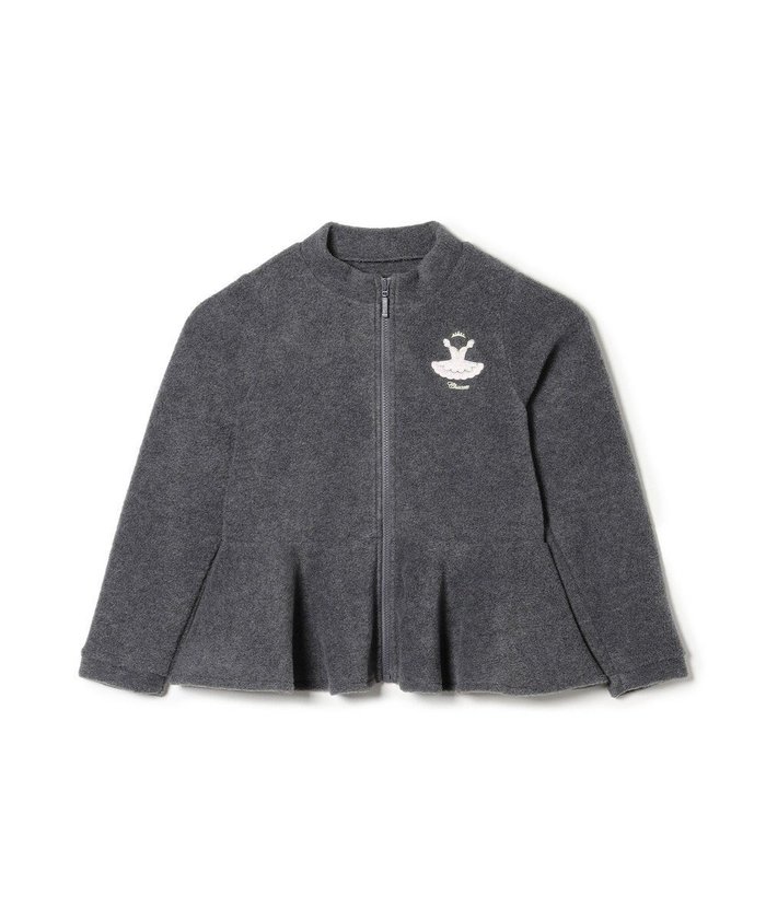 【チャコット/Chacott / KIDS】のウォームアップジャケット インテリア・キッズ・メンズ・レディースファッション・服の通販 founy(ファニー) https://founy.com/ ファッション Fashion キッズファッション Fashion for Kids アウター Coat Outerwear /Kids トップス・カットソー Cut & Sew Tops ウォーム Warm Fabric フレア Flare, Flared ベビー Baby, Babywear ペプラム Peplum, Flared Hem 軽量 Lightweight, Ultra Light 防寒 Cold Protection, Winter-Ready |ID: prp329100004789544 ipo3291000000034756900