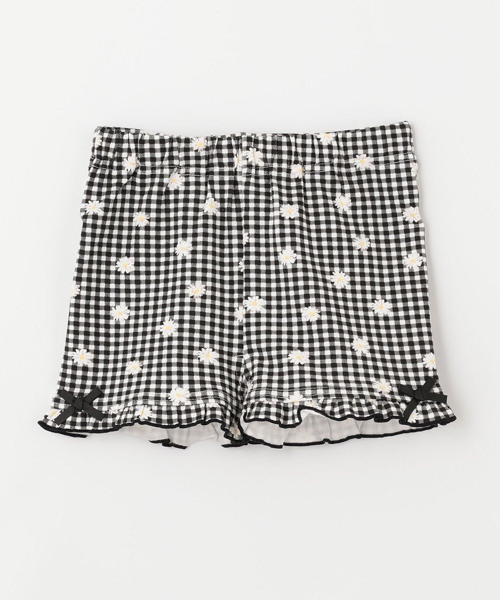 【エニィ/ANY / KIDS】の1分丈スパッツ インテリア・キッズ・メンズ・レディースファッション・服の通販 founy(ファニー) ファッション Fashion キッズファッション Fashion for Kids インナー Innerwear ガーリー Girly, Feminine Style ギャザー Gathered, Ruffled シンプル Simple, Minimal リボン Ribbon, Bow レギンス Leggings, Stretch Pants ギンガムチェック|ID: prp329100004789581 ipo3291000000034757026