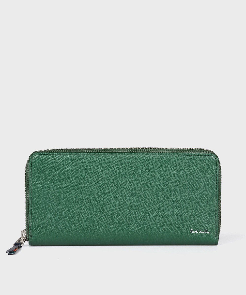 【ポールスミス/Paul Smith / MEN】のブライトストライププラー 長財布 インテリア・キッズ・メンズ・レディースファッション・服の通販 founy(ファニー) ファッション Fashion メンズファッション Fashion for Men コンビ Combo, Combination Style 財布 Wallet, Purse メンズ Men's, Menswear ライニング Inner Lining, Inner Fabric, Lined グリーン|ID: prp329100004789613 ipo3291000000035959343