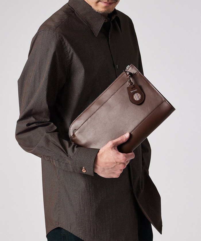 【ポールスミス/Paul Smith / MEN】のモダンビジネス 2WAYクラッチバッグ インテリア・キッズ・メンズ・レディースファッション・服の通販 founy(ファニー) https://founy.com/ ファッション Fashion メンズファッション Fashion for Men バッグ Bags エレガント 上品 Elegant クラッチ Clutch, Clutch Bag シンプル Simple, Minimal スーツ Suit, Formalwear セットアップ Set-Up, Coordinated Outfit プリント Print, Printed Pattern メンズ Men's, Menswear モダン Modern, Contemporary ラップ Wrap, Wrap Design ビジネス 仕事 通勤 Business / Work / Commuting |ID: prp329100004789615 ipo3291000000034757130