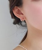 【フィービィー/phoebe】の【痛くないシリーズ】ミルキーウェイパールフロートライトフィットイヤリング シャンパンゴールド シャンパンゴールド|ID: prp329100004789628 ipo3291000000034757170