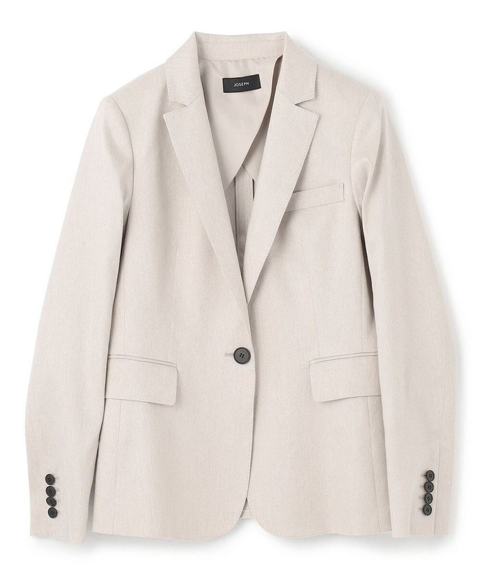 【ジョゼフ/JOSEPH】のグロウリネンストレッチ ジャケット インテリア・キッズ・メンズ・レディースファッション・服の通販 founy(ファニー) https://founy.com/ ファッション Fashion レディースファッション Fashion for Women アウター Coat / Outerwear Collection レディースジャケット・軽アウター Jackets アウトレット Outlet / Clearance ジャケット Jacket, Outerwear ストレッチ Stretch, Stretchy Fabric スペシャル Special, Limited Edition スリム Slim, Slim Fit セットアップ Set-Up, Coordinated Outfit バランス Balance, Style Balance フィット Fit, Slim Fit ベーシック Basic, Essential リネン Linen, Linen Fabric エレガント 上品 Elegant 夏 Summer 春 Spring S/S・春夏 SS, Spring/Summer, Warm Season |ID: prp329100004789644 ipo3291000000034757377