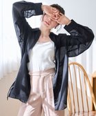 【ウィゴー/WEGO】の【シワになりにくい/手洗い可】シアーBIGシャツ ブラック|ID: prp329100004789652 ipo3291000000034757463